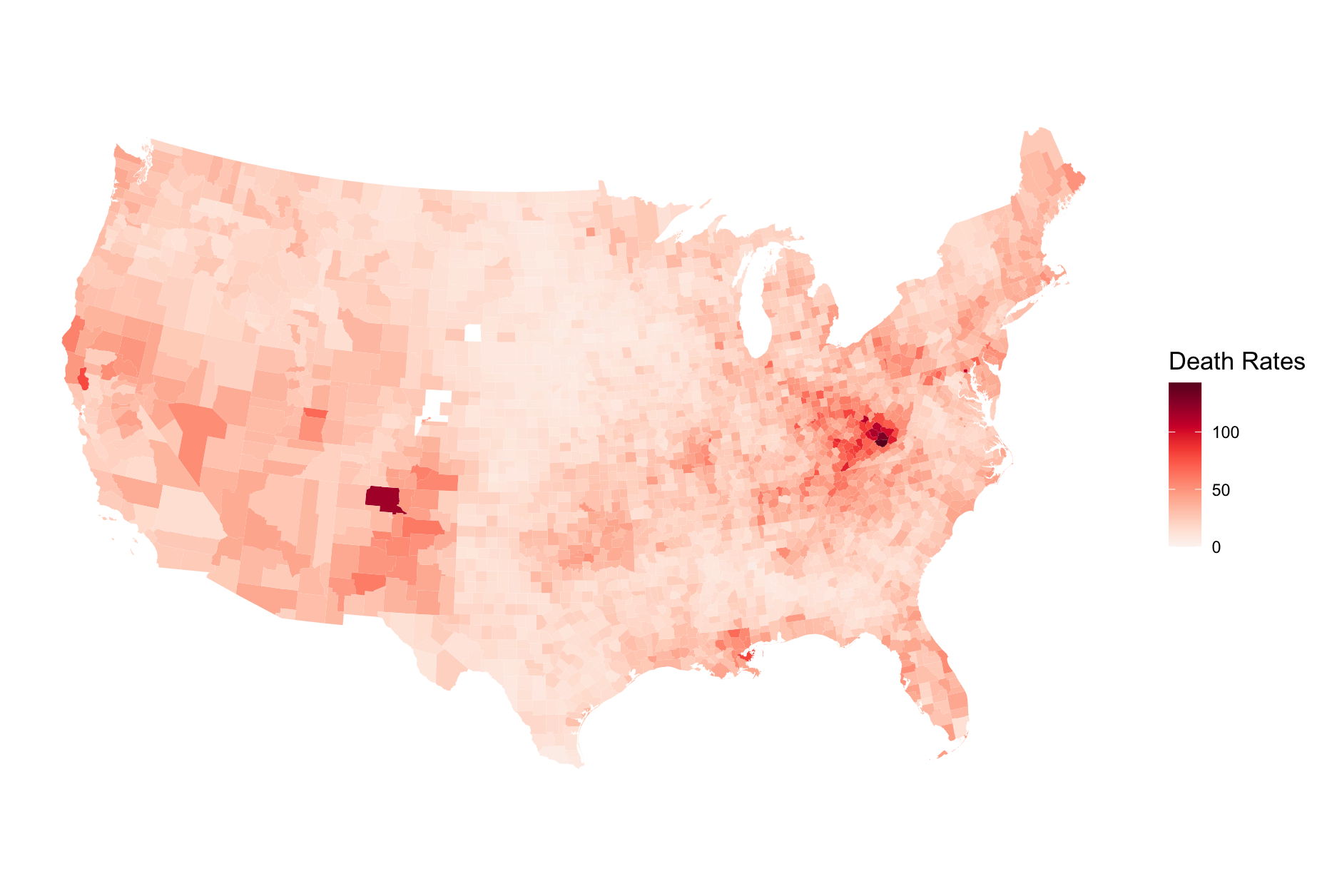 Overdose Death rates